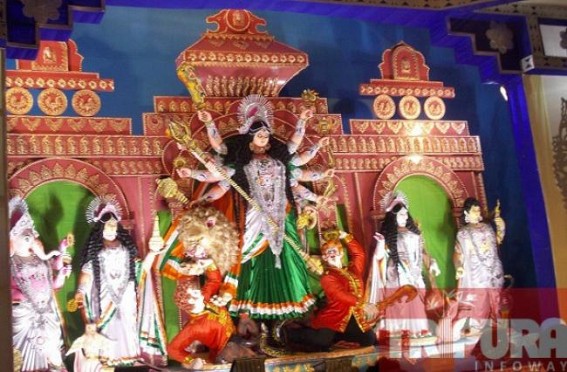 Kumarghat: Durga Puja-2015: Organizers set the tune of festivity with grand arrangements Kumarghat: Durga Puja-2015: Organizers set the tune of festivity with grand arrangements